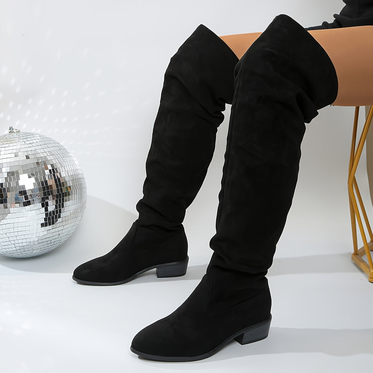 Slouchy Over the Knee Boots
