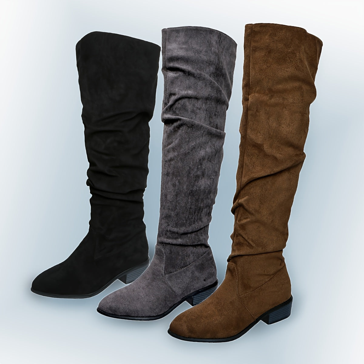 Slouchy Over the Knee Boots