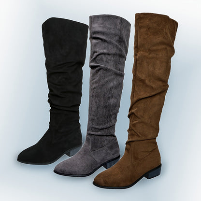 Slouchy Over the Knee Boots