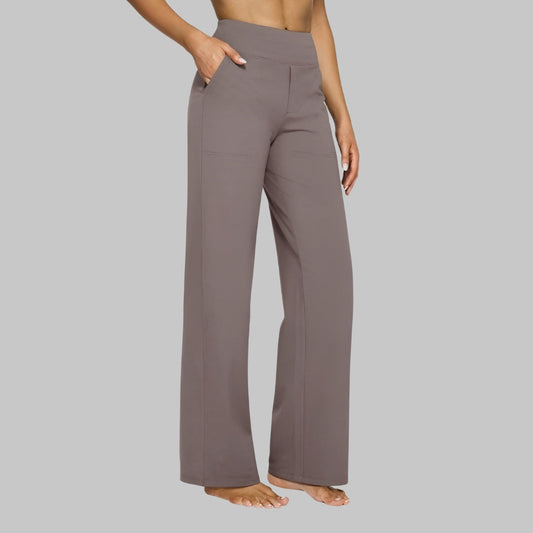 Straight-Leg Trousers
