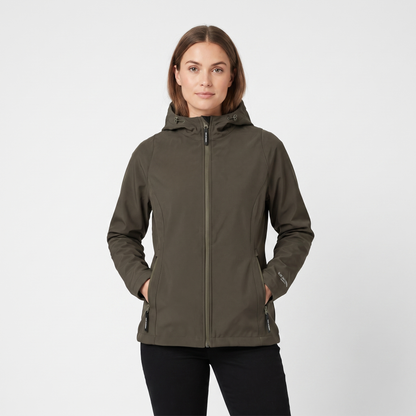 Women's Softshell Rain Jacket - Wren