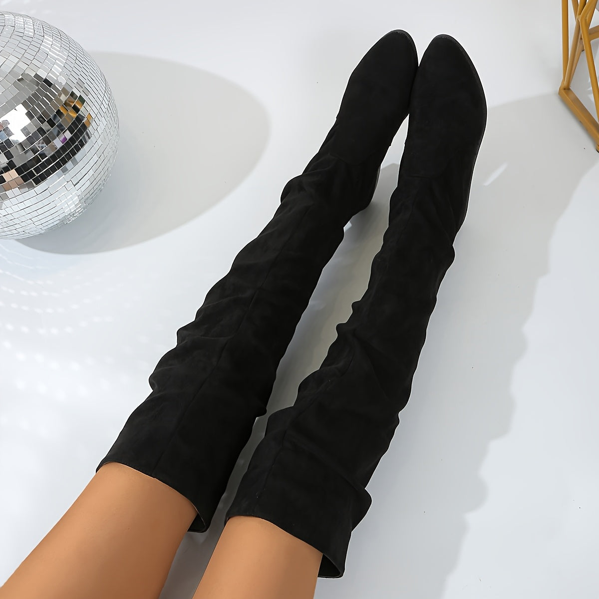 Slouchy Over the Knee Boots