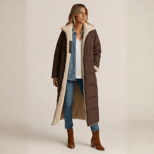 Hooded Quilted Coat