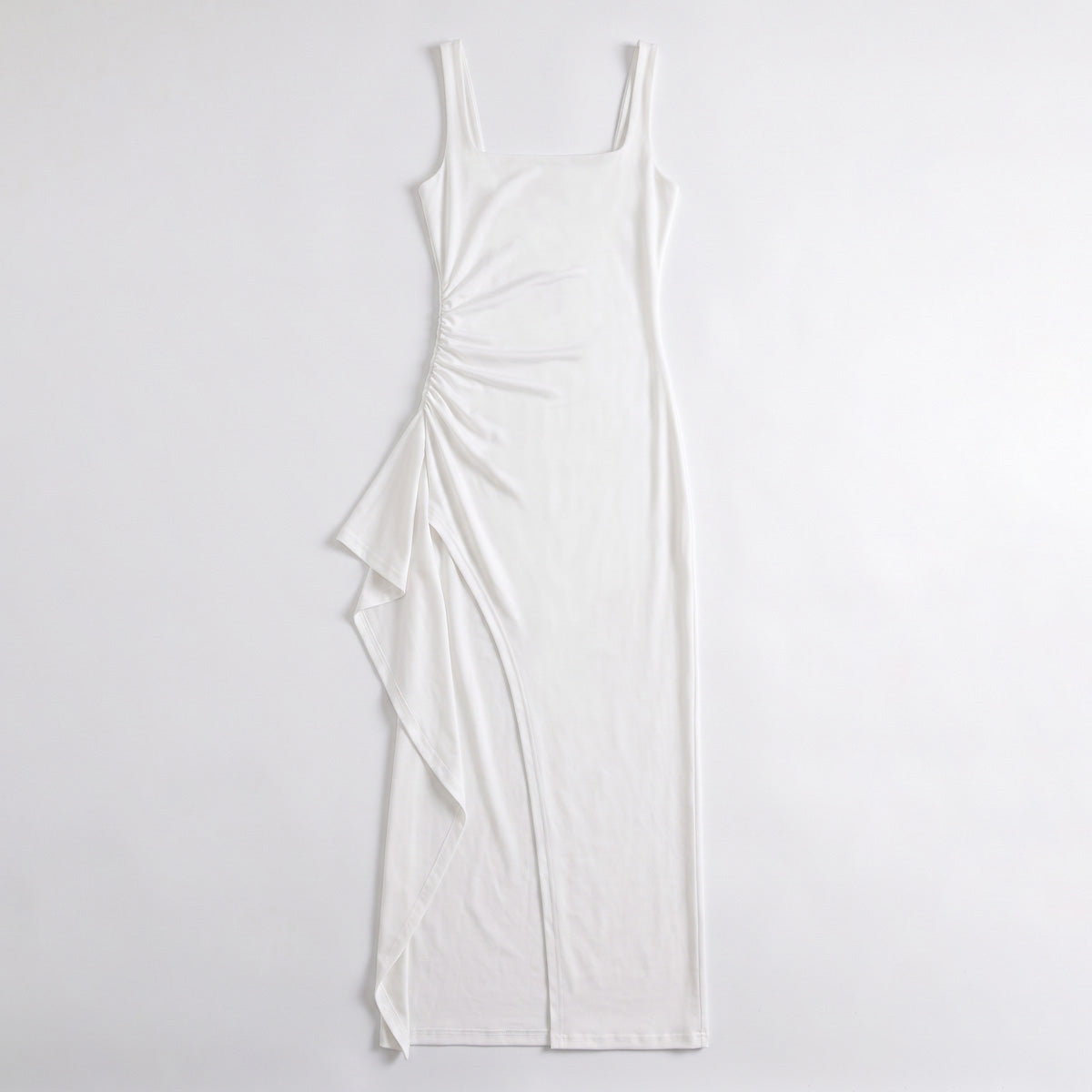 Maxi Dresses Bodycon Open Back with Side Leg Split 2